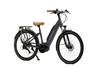 Image du vélo Granville E-Absolute 15 Cham Blue : un modèle électrique performant avec moteur Bosch, batterie 500 Wh et freins Shimano